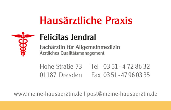 Vistenkarte Jendral Hausärztin